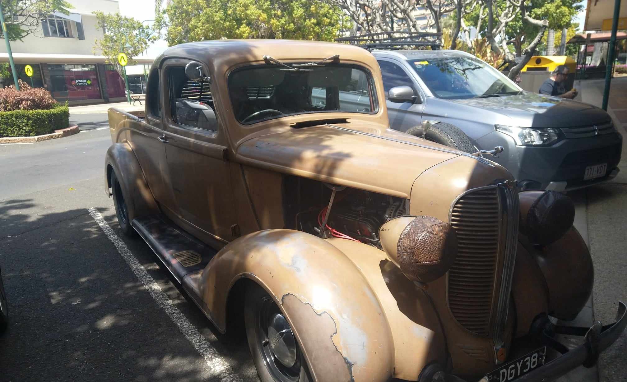 Bundaberg : une voiture très très ancienne